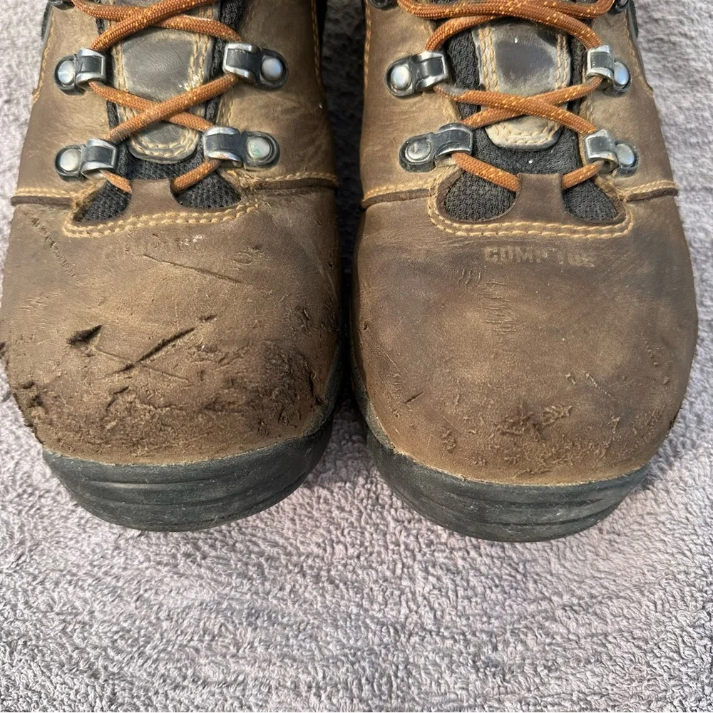 Danner Vicious 8” Brown Composite Toe NMT Gore-Tex Work Boots Size 9.5